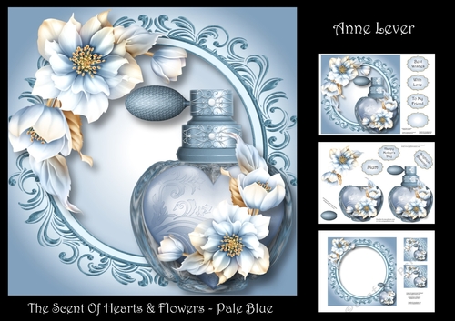 The Scent Of Hearts & Flowers - Pale Blue