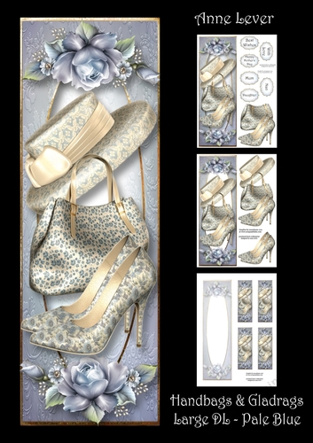 Handbags & Gladrags Lge DL - Pale Blue