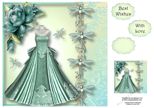 The Dragonfly Dress 8x8