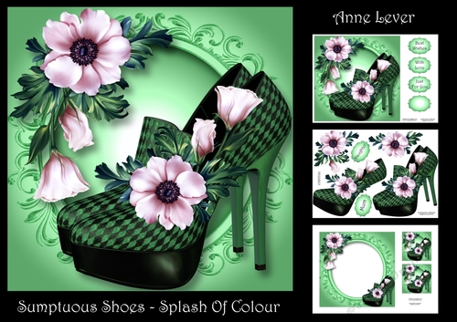 Sumptuous Shoes - Splash Of Colour
