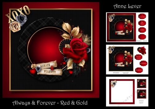 Always & Forever - Red & Gold