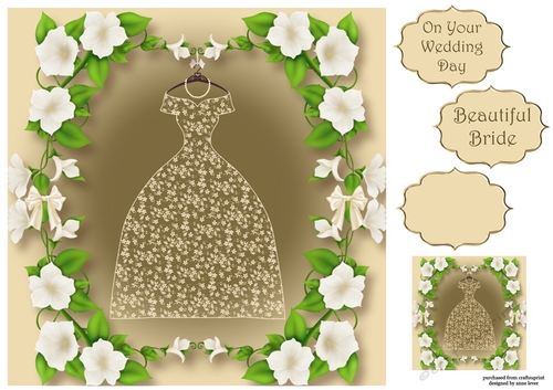 The Ivory Lace Wedding Dress 8x8
