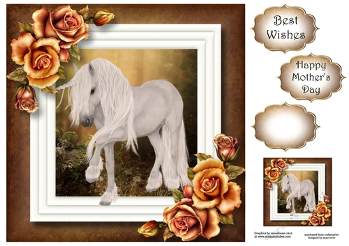 The Autumn Unicorn 8x8