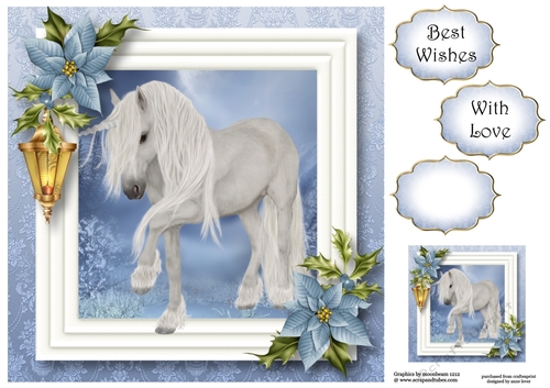 The Winter Unicorn 8x8
