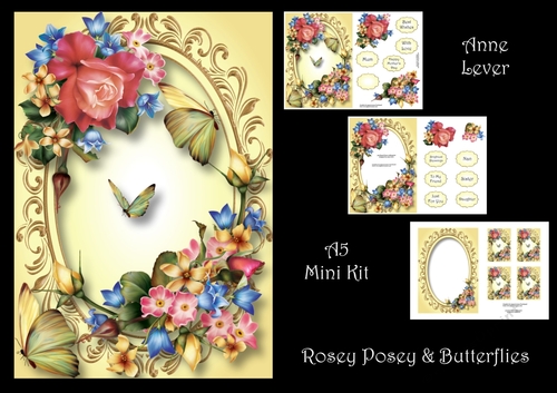 Rosey Posey & Butterflies