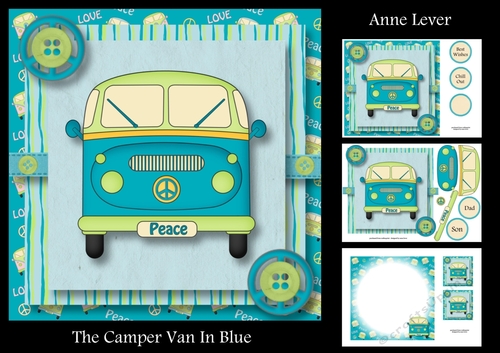 The Camper Van In Blue