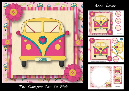 The Camper Van In Pink