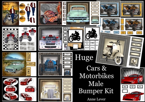 Huge Cars & Motorbikes Male Bumper Kit