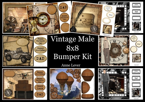 Vintage Male 8x8 Bumper Kit