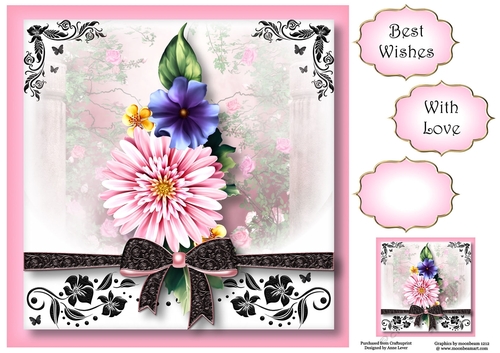 The Gift Of The Summer Blooms 8x8