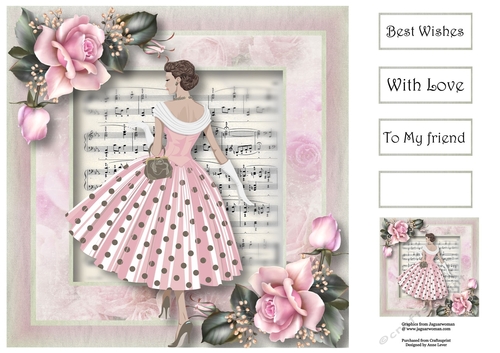Muted 50s Chic 8x8