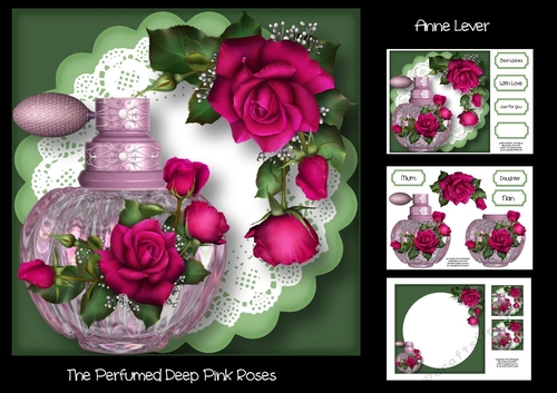 The Perfumed Deep Pink Roses