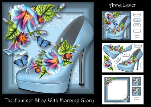 The Summer Shoe With Morning Glory