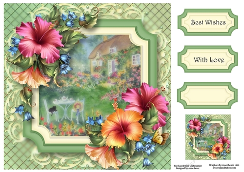 Scenic Summer - Afternoon Tea 8x8