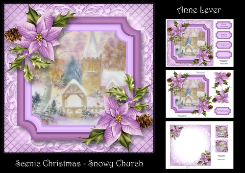 Scenic Christmas - Snowy Church