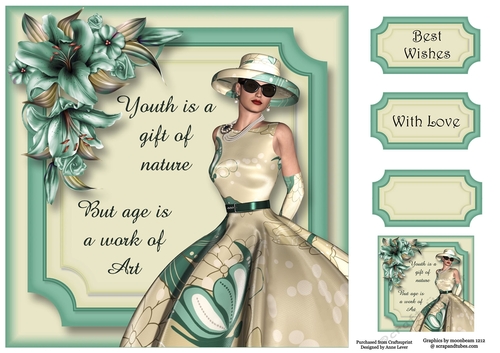 Age Is A Work Of Art 8x8