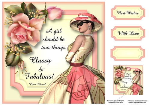 Classy & Fabulous - Chanel 8x8