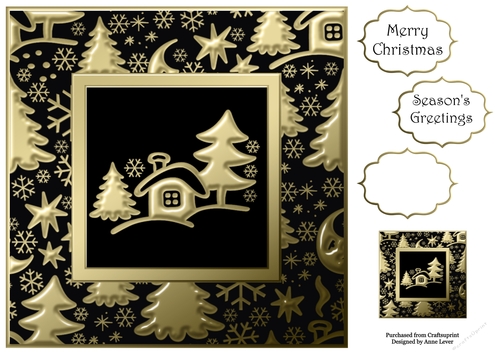 The Christmas Cabin 8x8