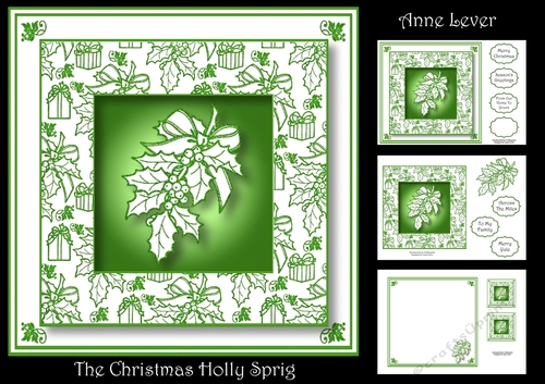 The Christmas Holly Sprig