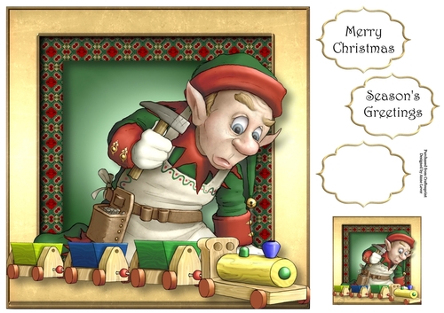 The Christmas Carpenter 8x8
