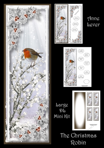 The Christmas Robin Lge DL