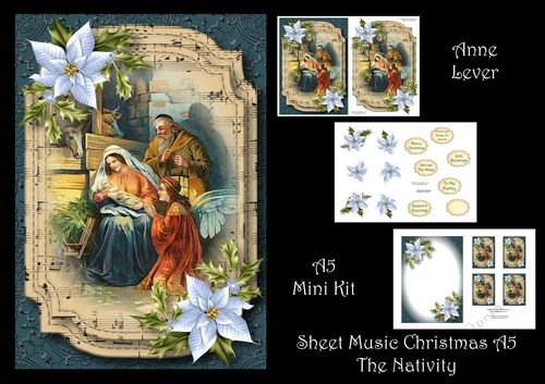 Sheet Music Christmas A5 - The Nativity