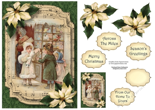 Sheet Music Christmas  - The Toyshop A5