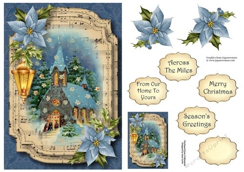 Sheet Music Christmas - The Christmas Church A5