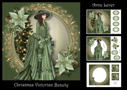 Christmas Victorian Beauty