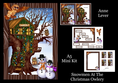 Snowmen At The Christmas Owlery