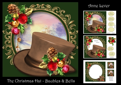 The Christmas Hat - Baubles & Bells