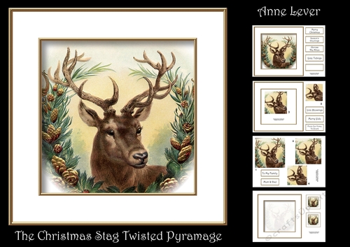 The Christmas Stag Twisted Pyramage