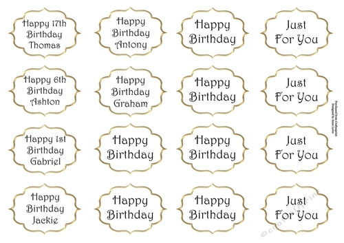 Greetings Tags 3 (special request)