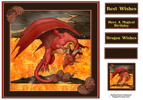 The Dragon Of Fire 8x8