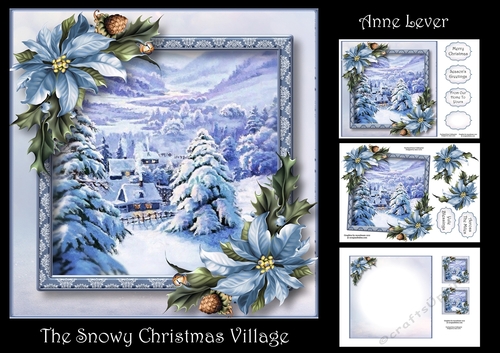The Snowy Christmas Village