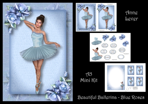 Beautiful Ballerina - Blue Roses