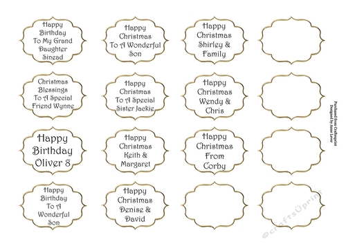 Greetings Tags 7 ( special request )