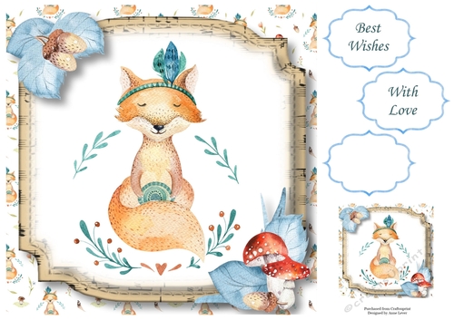 Sheet music Woodland - The Fox 8x8