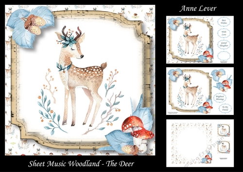Sheet Music Woodland - The Deer