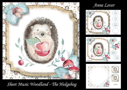 Sheet Music Woodland - The Hedgehog