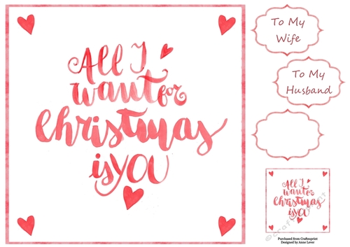 All I Want For Christmas Is You