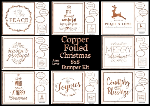 Copper Foiled Christmas Bumper Kit - Exclusive