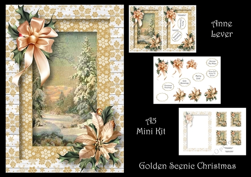 Golden Scenic Christmas