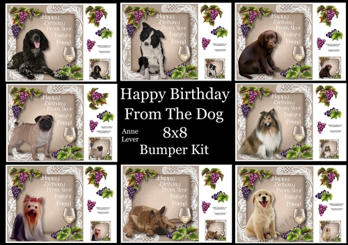 Happy Birthday From The Dog Bumper Kit