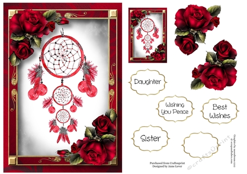 Dreams Of Red Roses A5