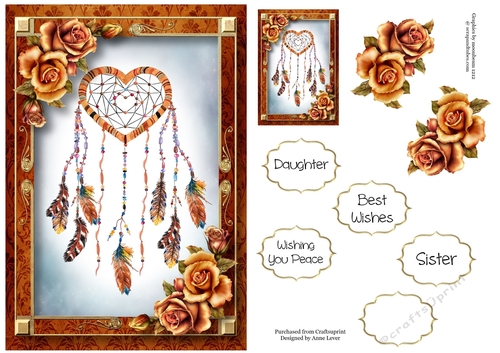 Dreams Of Blush Roses A5