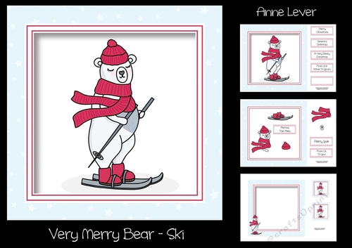 Very Merry Bear - Ski