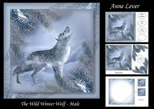 The Wild Winter Wolf - Male