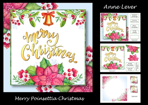 Merry Poinsettia Christmas