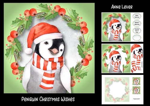 Penguin Christmas Wishes
